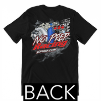 Official No Prep Racing Black T - Shirt